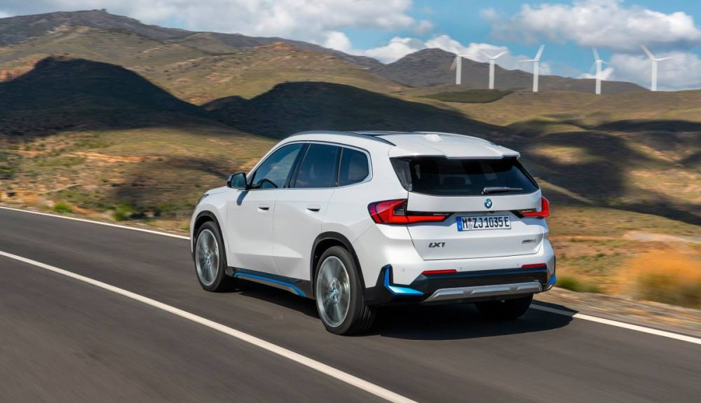 El eléctrico BMW iX1, en movimiento El eléctrico BMW iX1, en movimiento