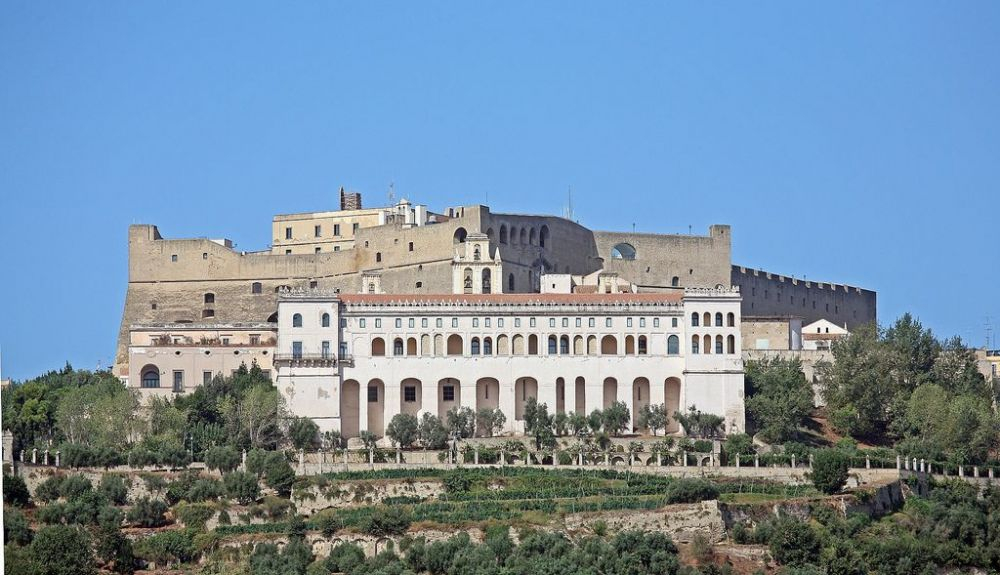El Castillo de San Telmo ofrece unas vistas impresionantes de la ciudad.
