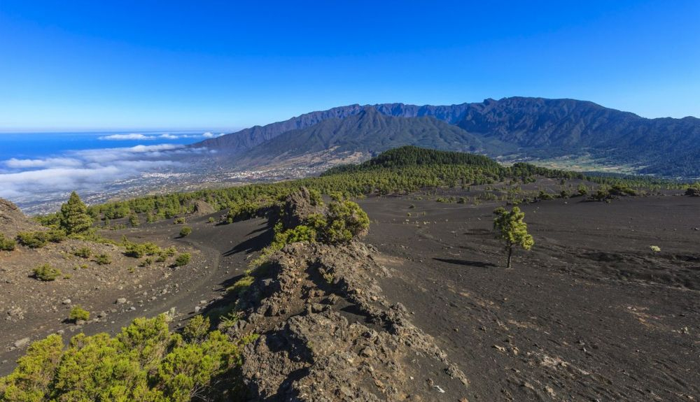 Paisaje de La Palma. Paisaje de La Palma.