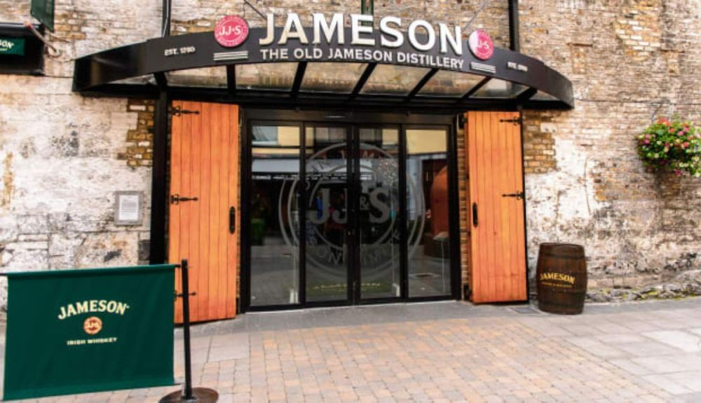 Lugar original donde se destiló el whisky irlandés Jameson hasta 1971. Lugar original donde se destiló el whisky irlandés Jameson hasta 1971.