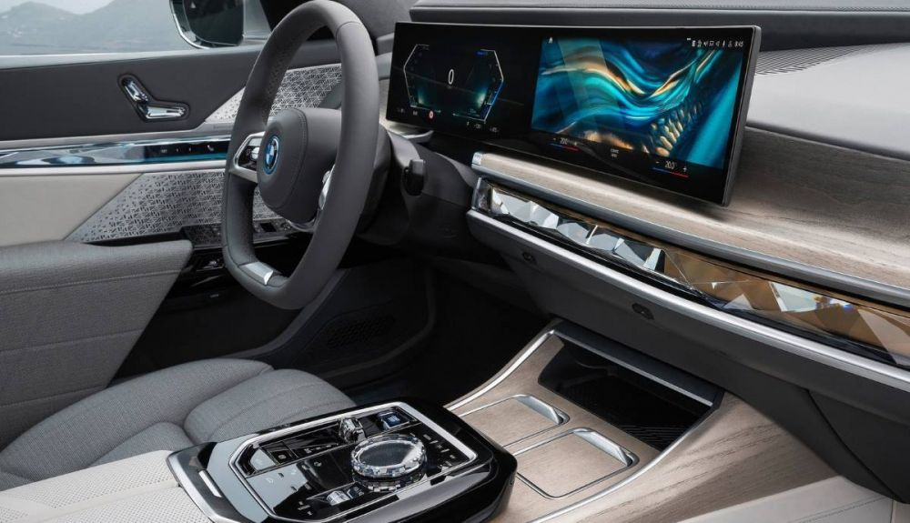 El interior del BMW Serie 7 2022 El interior del BMW Serie 7 2022