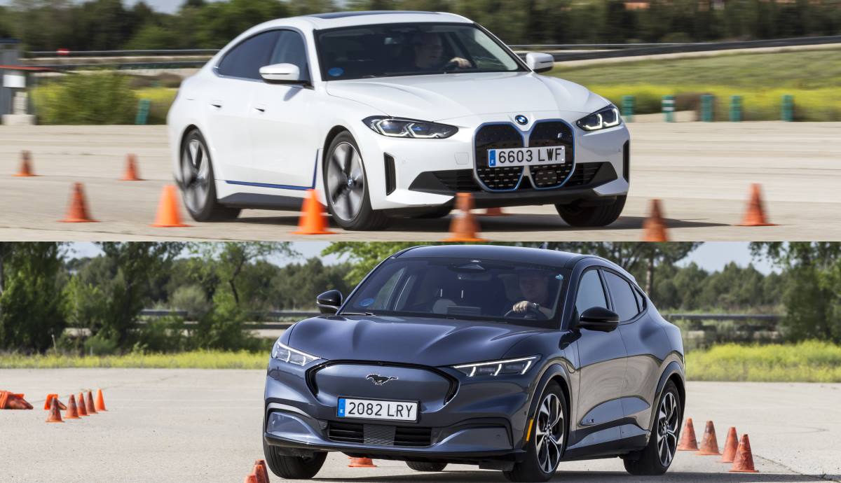 BMW i4 vs Ford Mustang Mach e