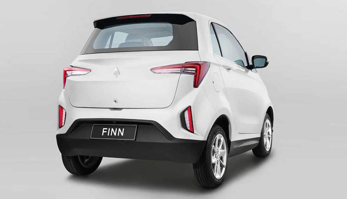 Vista trasera del Elaris Finn, el urbano eléctrico ofrecido por Lidl en Alemania.