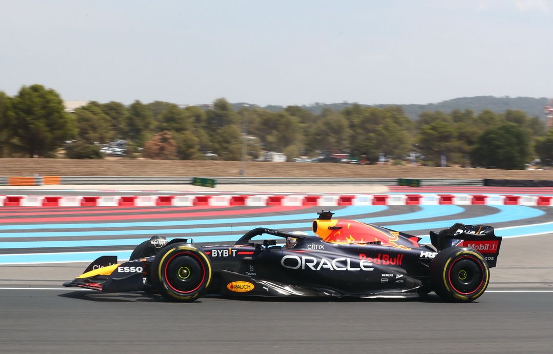 Max Verstappen (Red Bull) marcó el mejor tiempo en la FP3