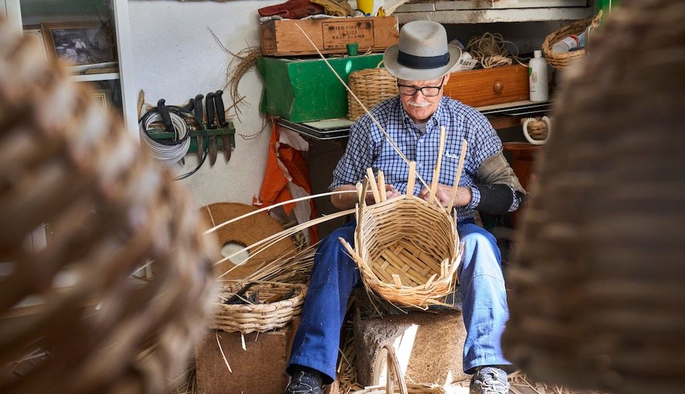 Cestería Eulogio Concepción. Lanzarote.