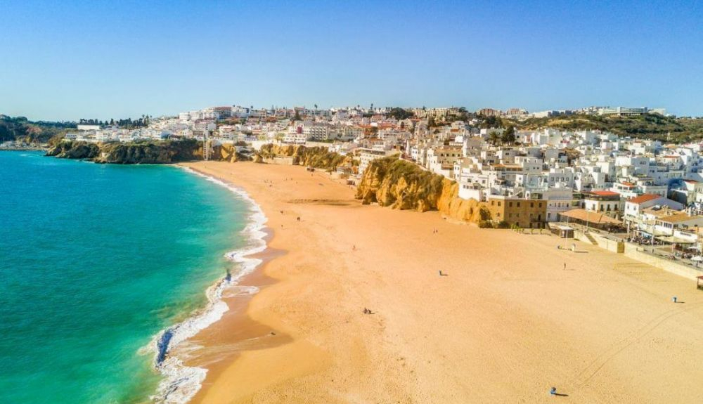 Praia dos Pescadores view from above Praia dos Pescadores view from above