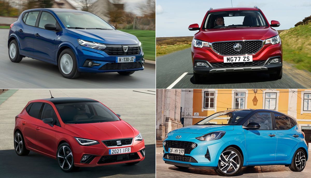 Los mejores coches nuevos que puedes encontrar por menos de 15.000 euros.
