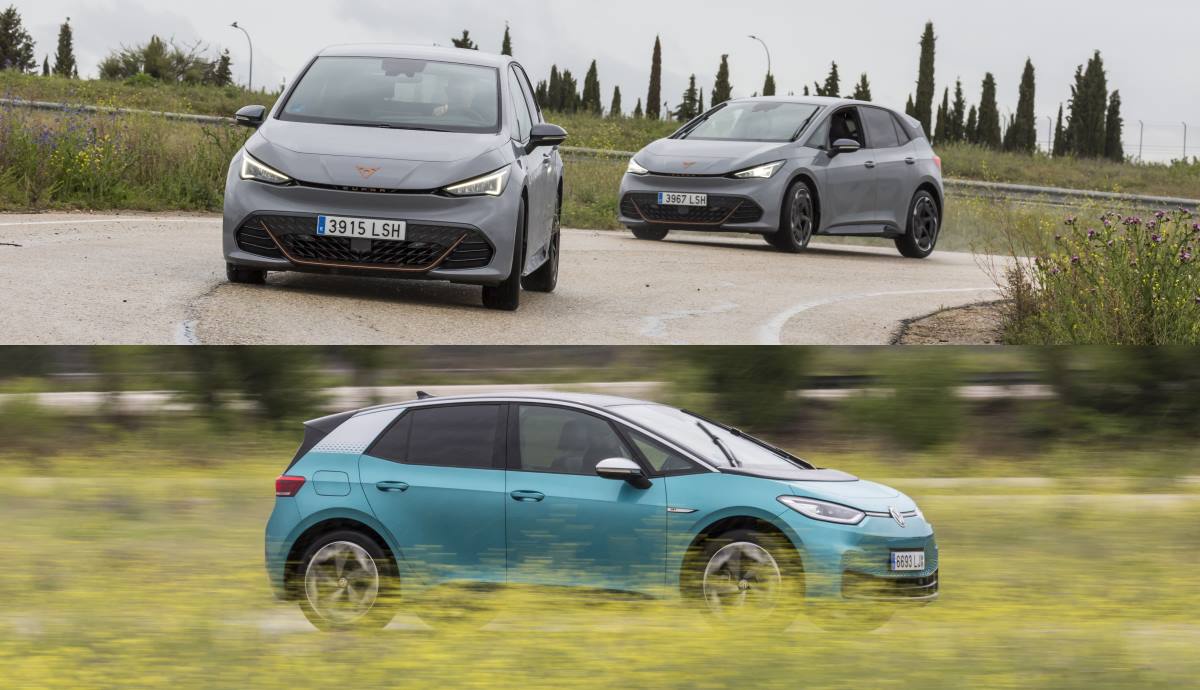 Cupra Born frente a VW ID.3