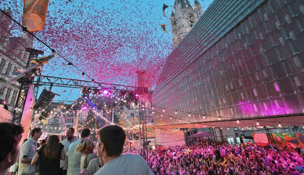 El Festival de Gante dura diez días. El Festival de Gante dura diez días.