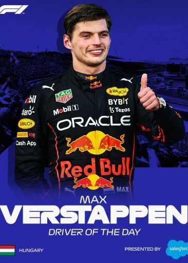 Max Verstappen fue el vencedor y merecido piloto del día Max Verstappen fue el vencedor y merecido piloto del día
