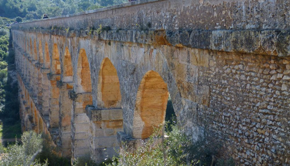 Acueducto romano de Tarragona. Acueducto romano de Tarragona.