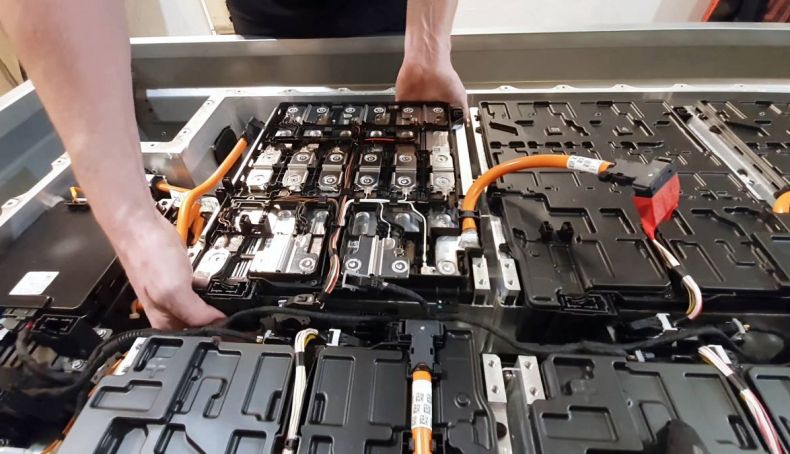 Baterías de un coche eléctrico Baterías de un coche eléctrico