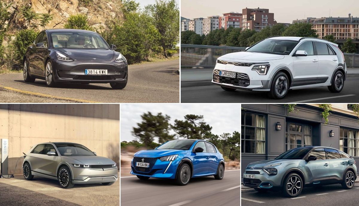 Los coches eléctricos hoy más vendidos en España, en Europa y en el mundo, paso a la nueva movilidad