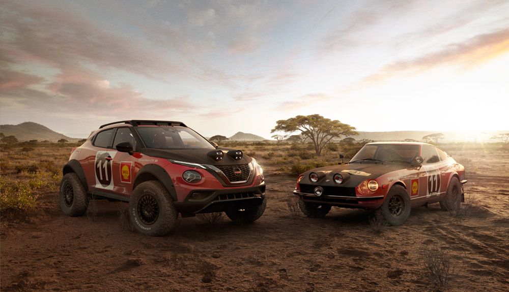 Nissan Juke Hybrid Rally Tribute.