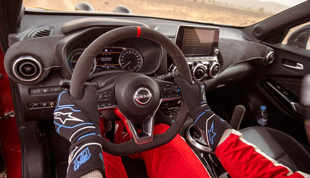 Nissan Juke Hybrid Rally Tribute.