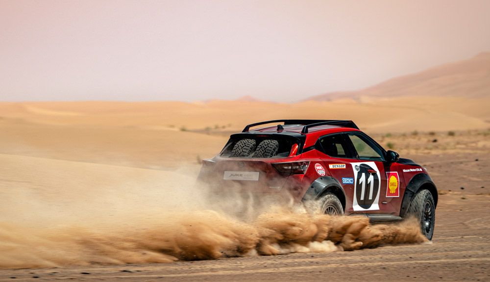 Nissan Juke Hybrid Rally Tribute.