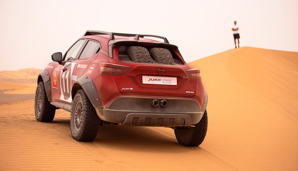 Nissan Juke Hybrid Rally Tribute.