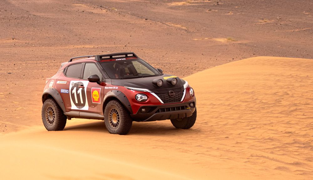 Nissan Juke Hybrid Rally Tribute.