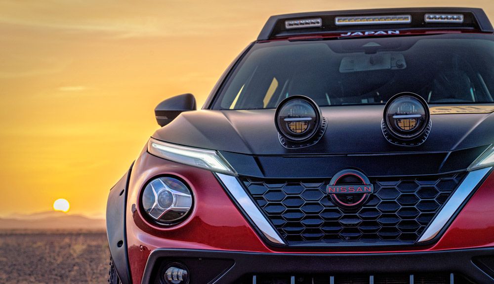 Nissan Juke Hybrid Rally Tribute.