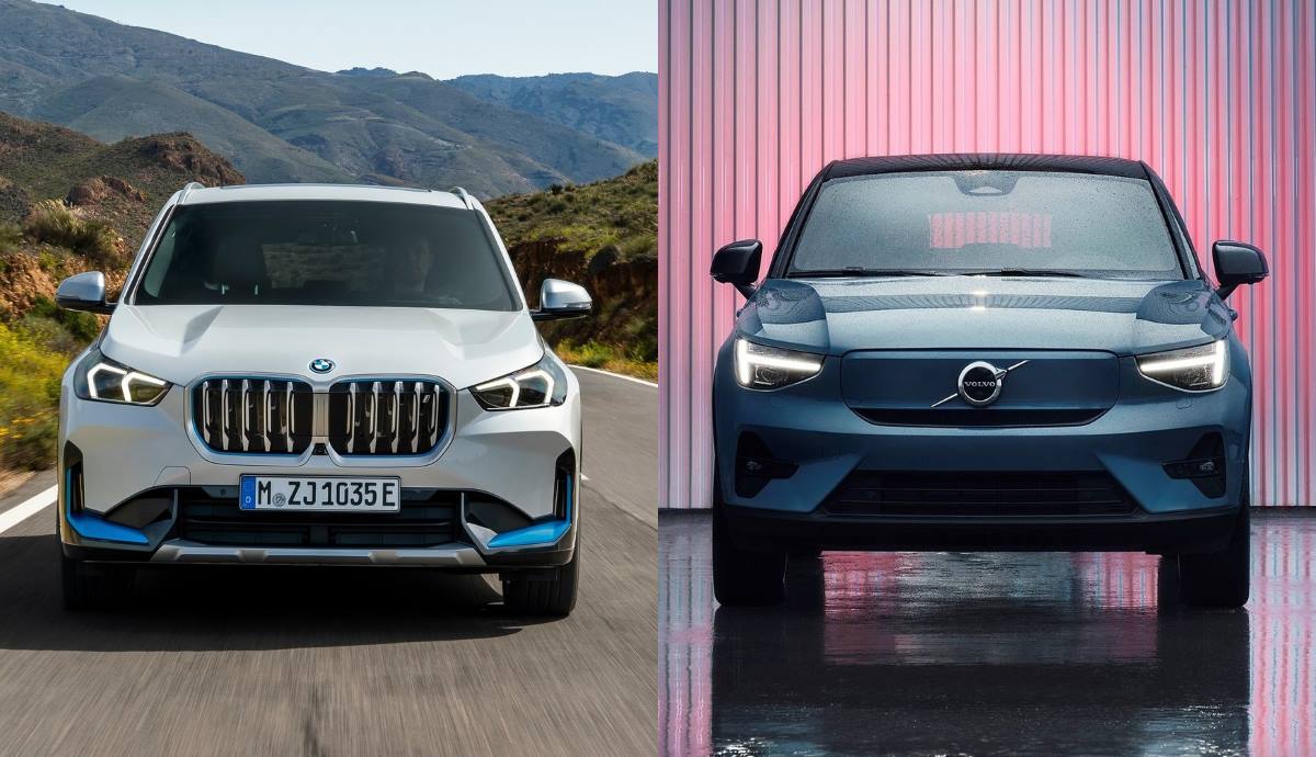 BMW iX1 frente a Volvo C40 Recharge