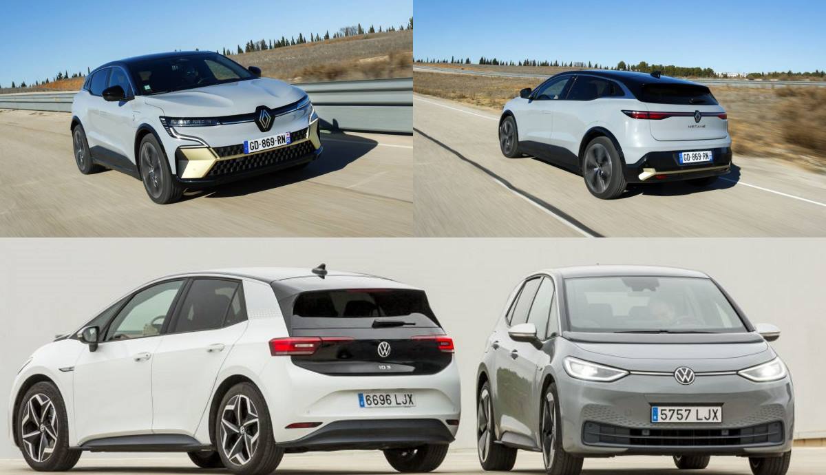 Renault Mégane e Tech vs VW ID.3, el nuevo duelo de compactos eléctricos