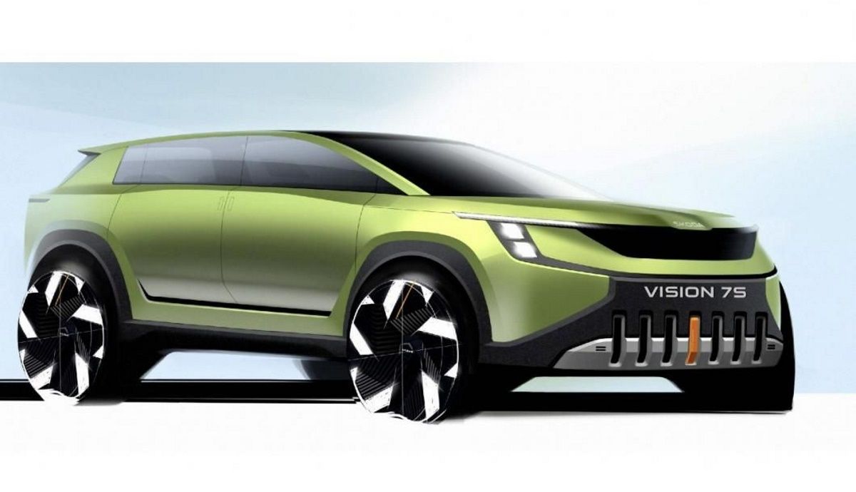 Skoda Vision 7S, así será el próximo SUV eléctrico de 7 plazas