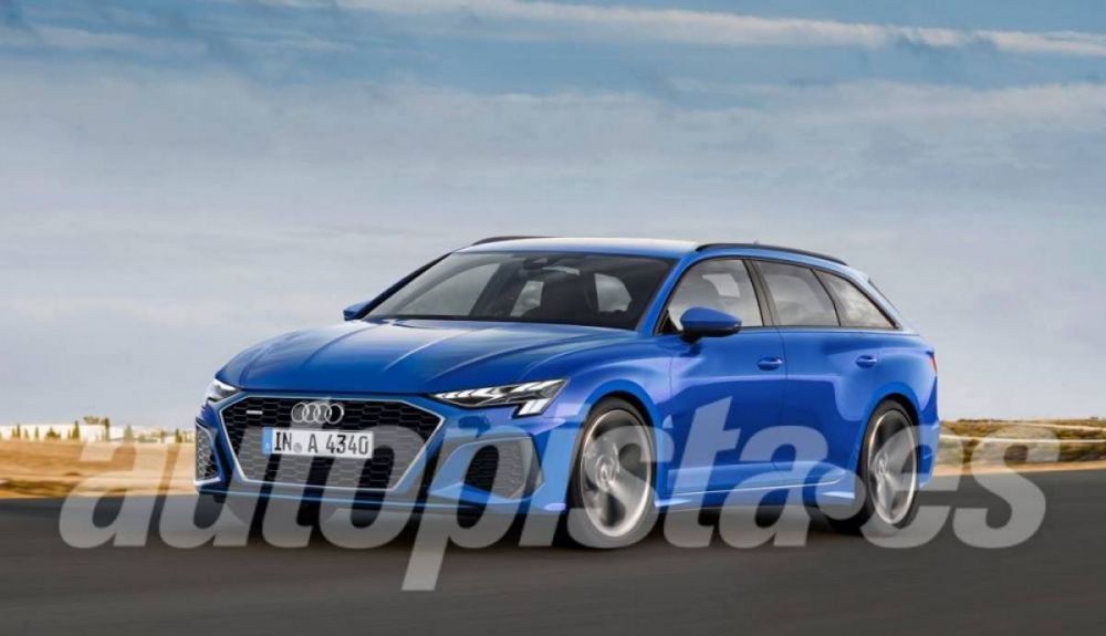 Futuro Audi A4 en carrocería Avant. Ilustración: Schulte