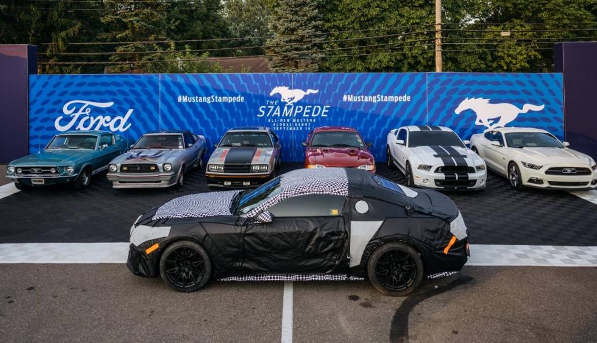 El Ford Mustang 2023, casi a punto