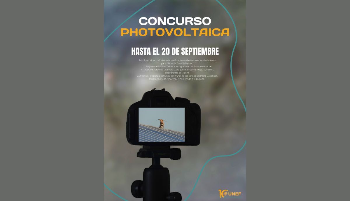 Cartel del II Concurso de Fotografia PHOTOvoltaica.