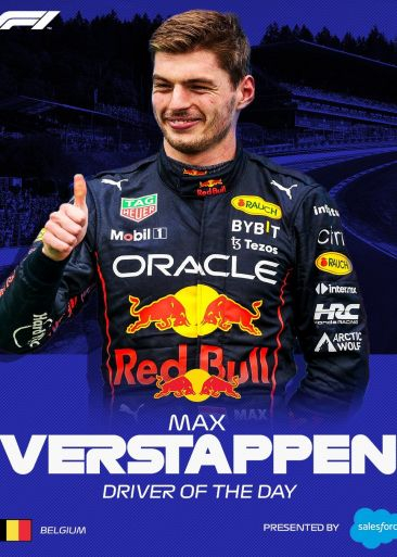 Max Verstappen fue el piloto del día Max Verstappen fue el piloto del día