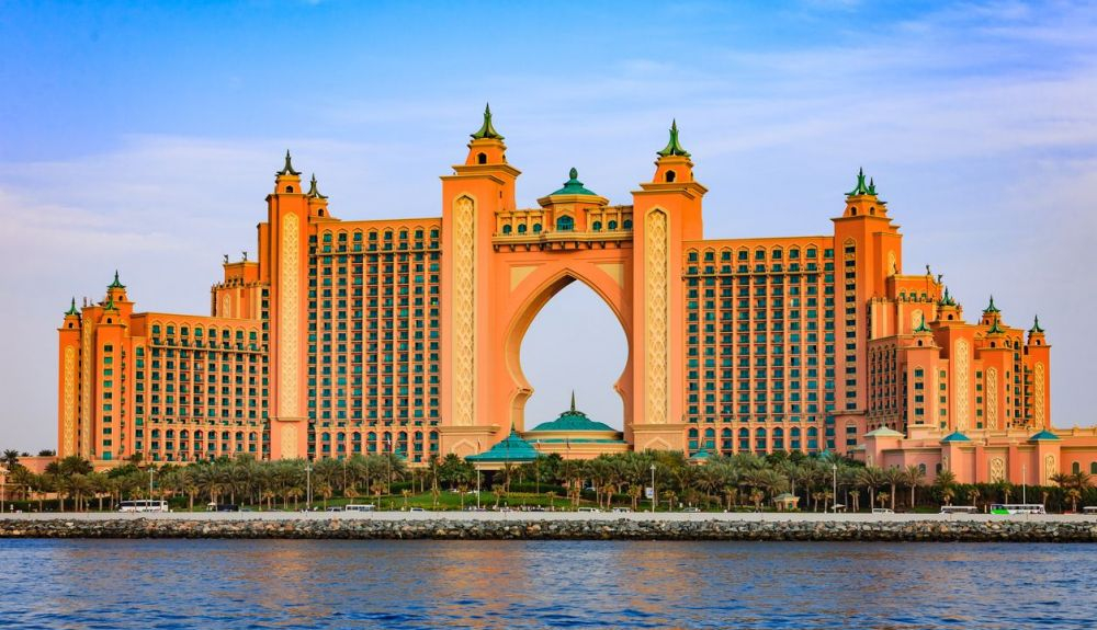 Atlantis The Palm es un elujoso hotel de cinco estrellas. Atlantis The Palm es un elujoso hotel de cinco estrellas.
