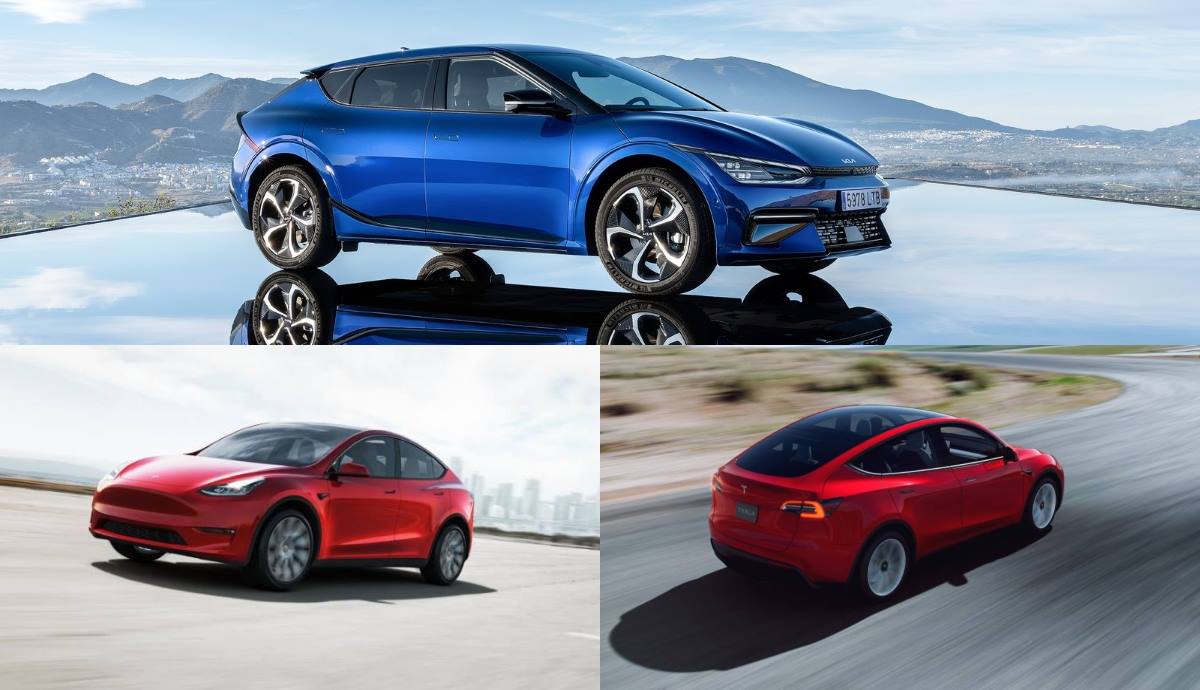Kia EV6 frente a Tesla Model Y