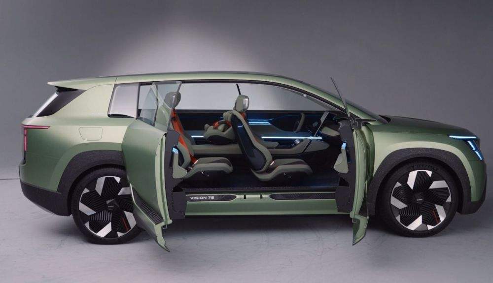 Skoda Vision 7S, más fotos y lo que nadie te ha contado del nuevo SUV eléctrico de 7 plazas