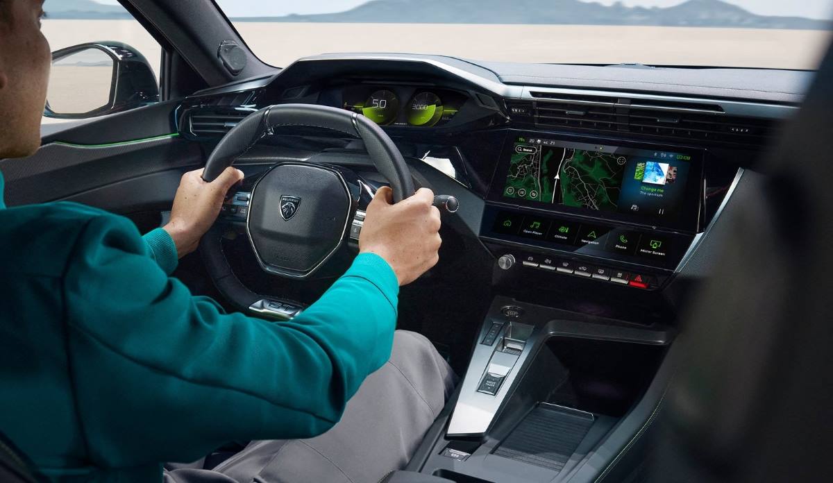 El interior del Peugeot 408