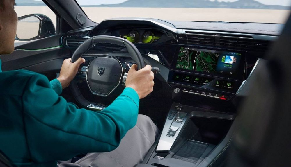 El interior del Peugeot 408 El interior del Peugeot 408