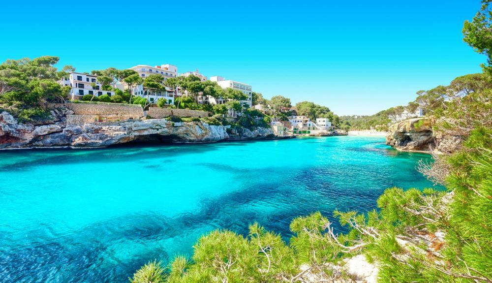 Costa de Cala Santanyi en Mallorca Costa de Cala Santanyi en Mallorca