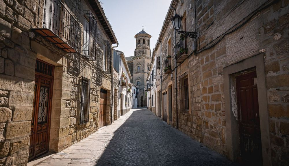 Calle Medieval de Baeza. Calle Medieval de Baeza.