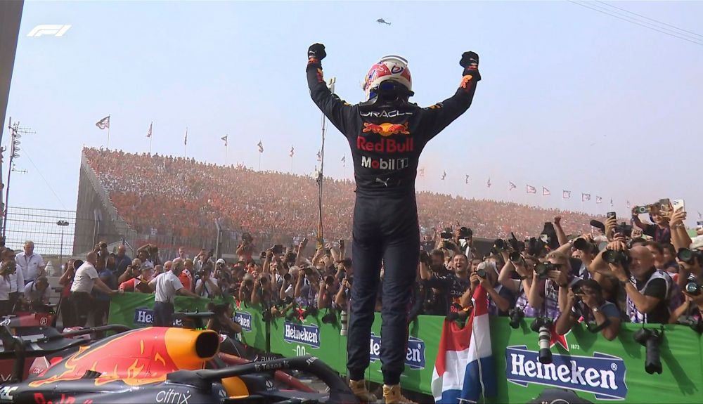 Victoria de Max Verstappen que también fue el piloto del fía