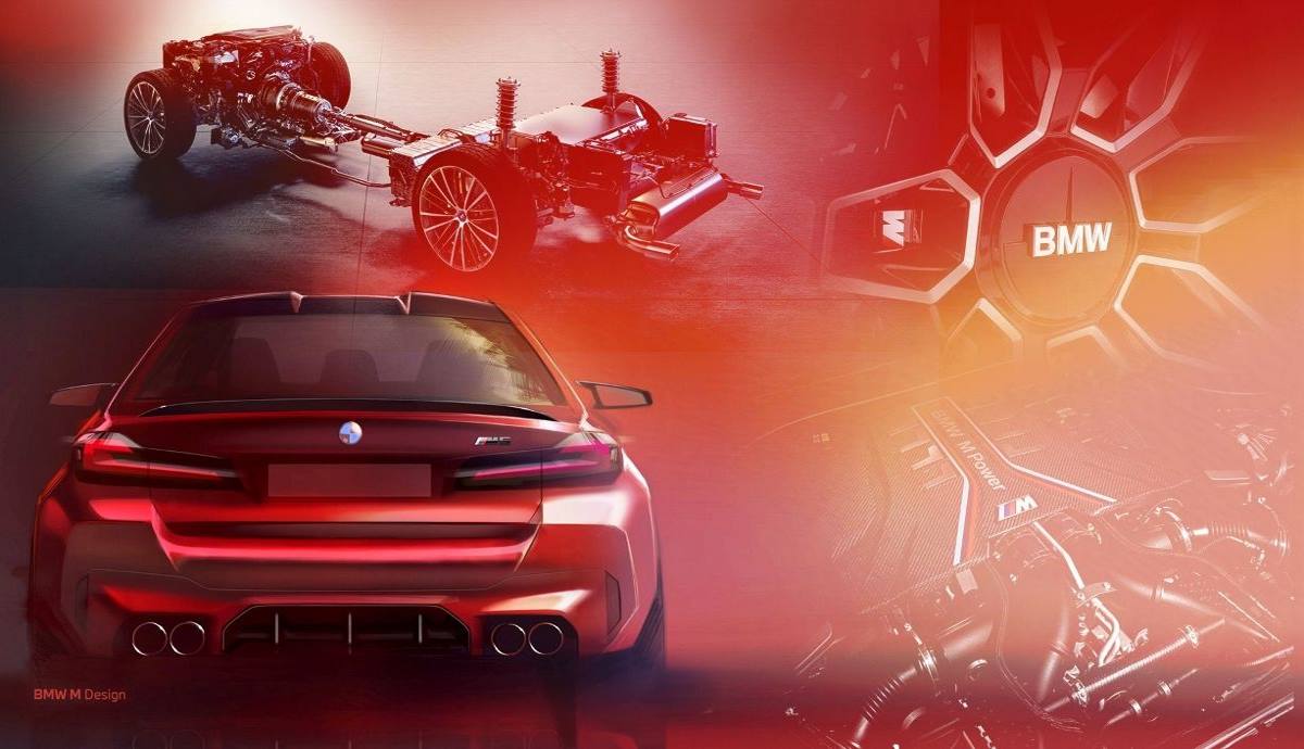 El BMW M5 2024 será una súper berlina deportiva híbrida enchufable
