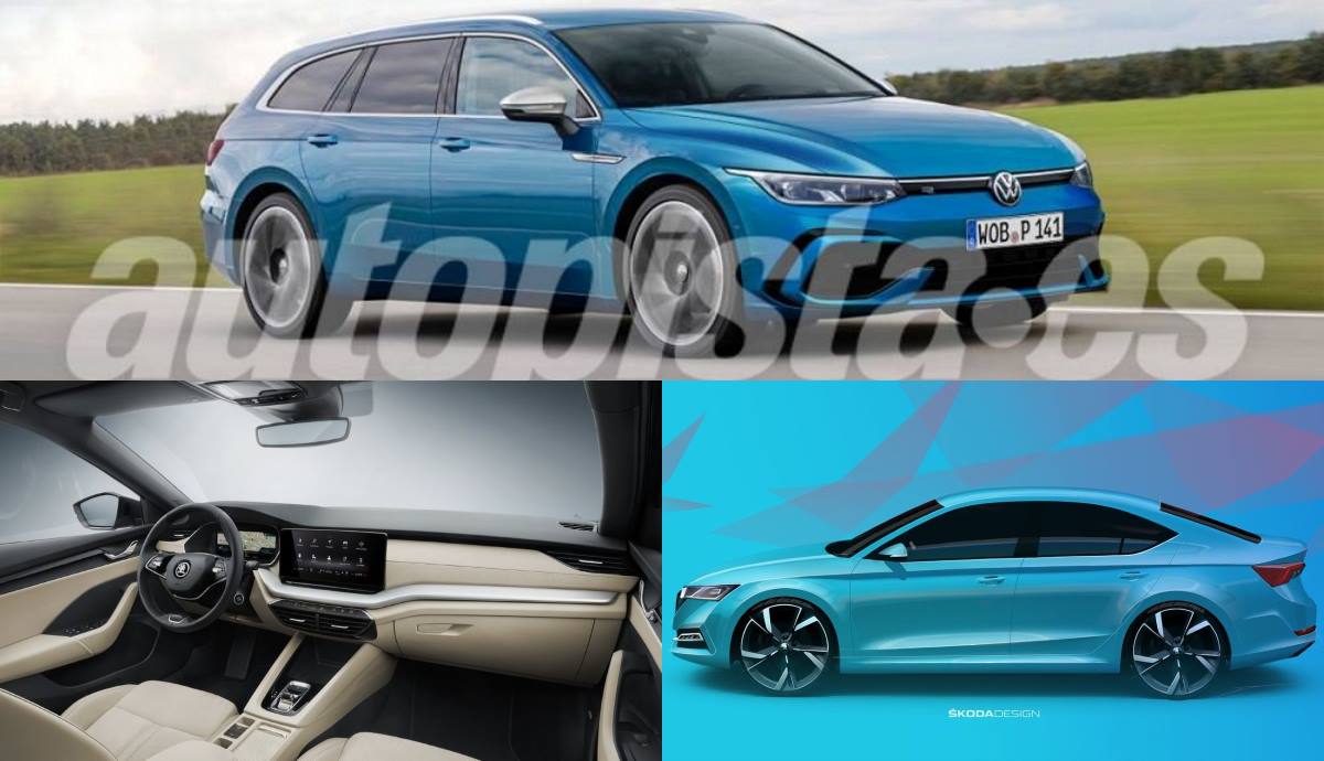 Skoda Octavia 2023 vs VW Passat 2024