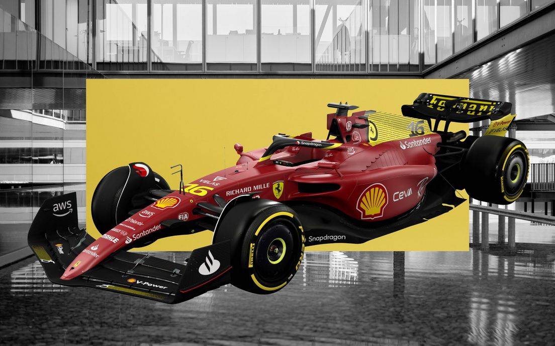 Así lucirá el Ferrari F1 75 en este GP de Italia en Monza