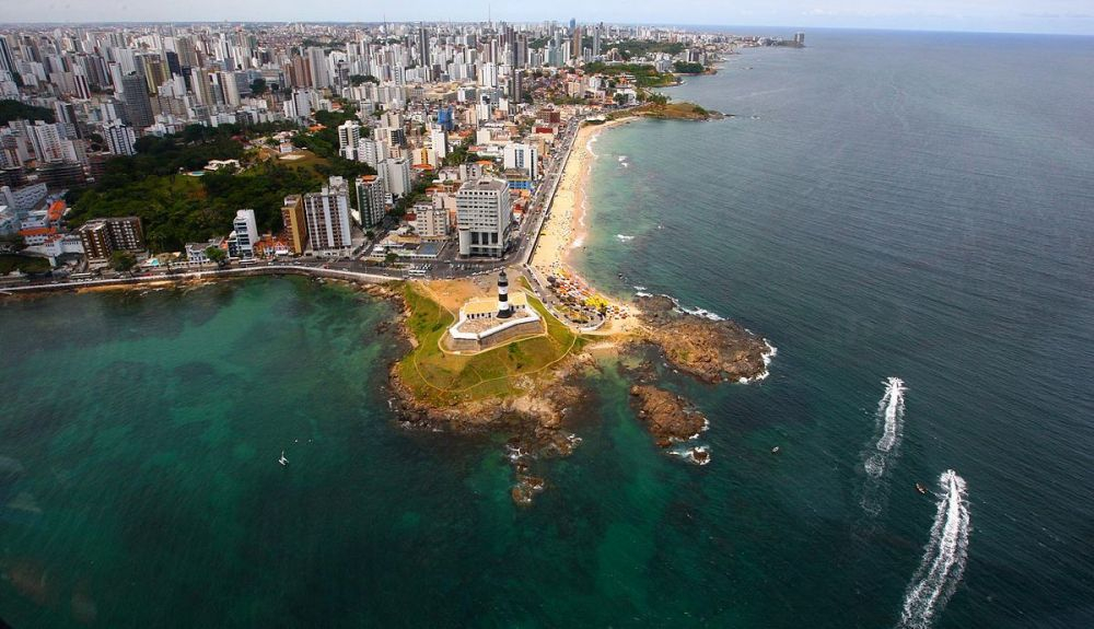 Vista aérea del Barrio de Barra. Vista aérea del Barrio de Barra.