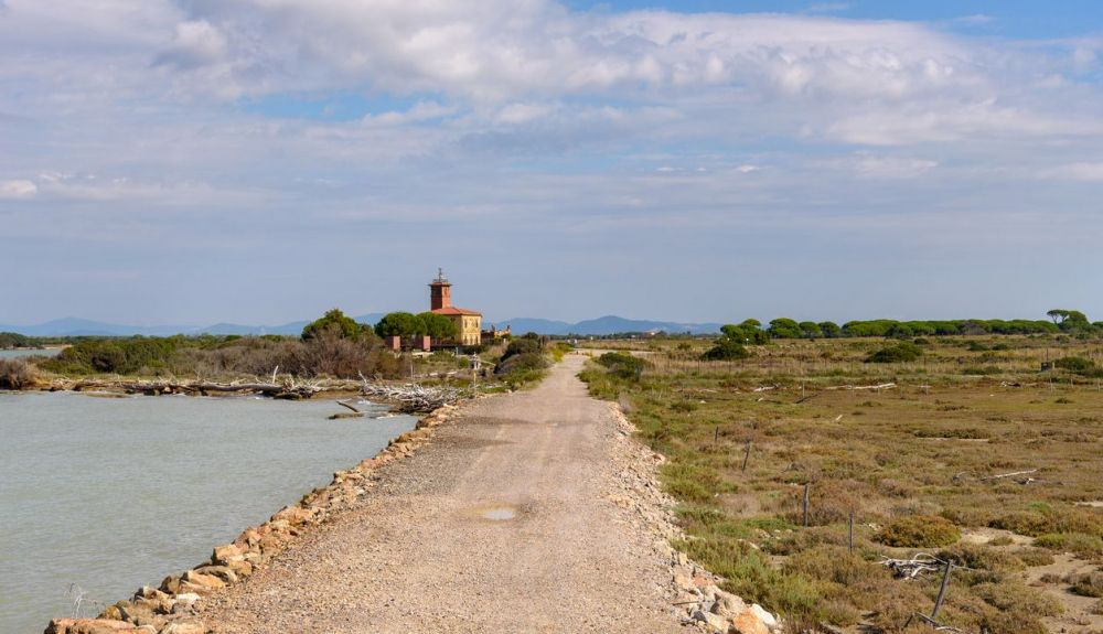 La Marina di Alberese, en el Parque de la Maremma. La Marina di Alberese, en el Parque de la Maremma.