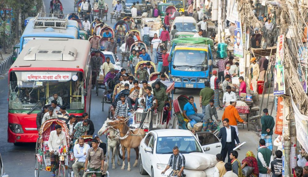 Trádico intenso en Bangladesh. Trádico intenso en Bangladesh.