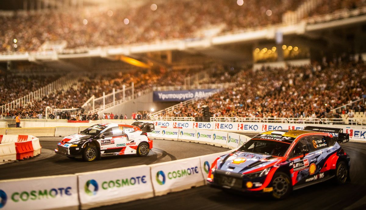Rally para olvidar en el equipo Toyota, con Rovanperä, Lappi y Evans fuera de combate. Foto Red Bull. Rally para olvidar en el equipo Toyota, con Rovanperä, Lappi y Evans fuera de combate. Foto Red Bull.