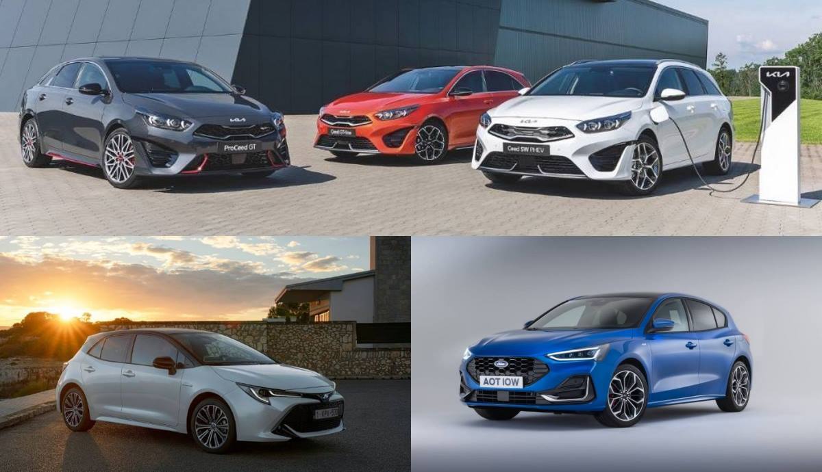 Kia Ceed, Toyota Corolla y Ford Focus