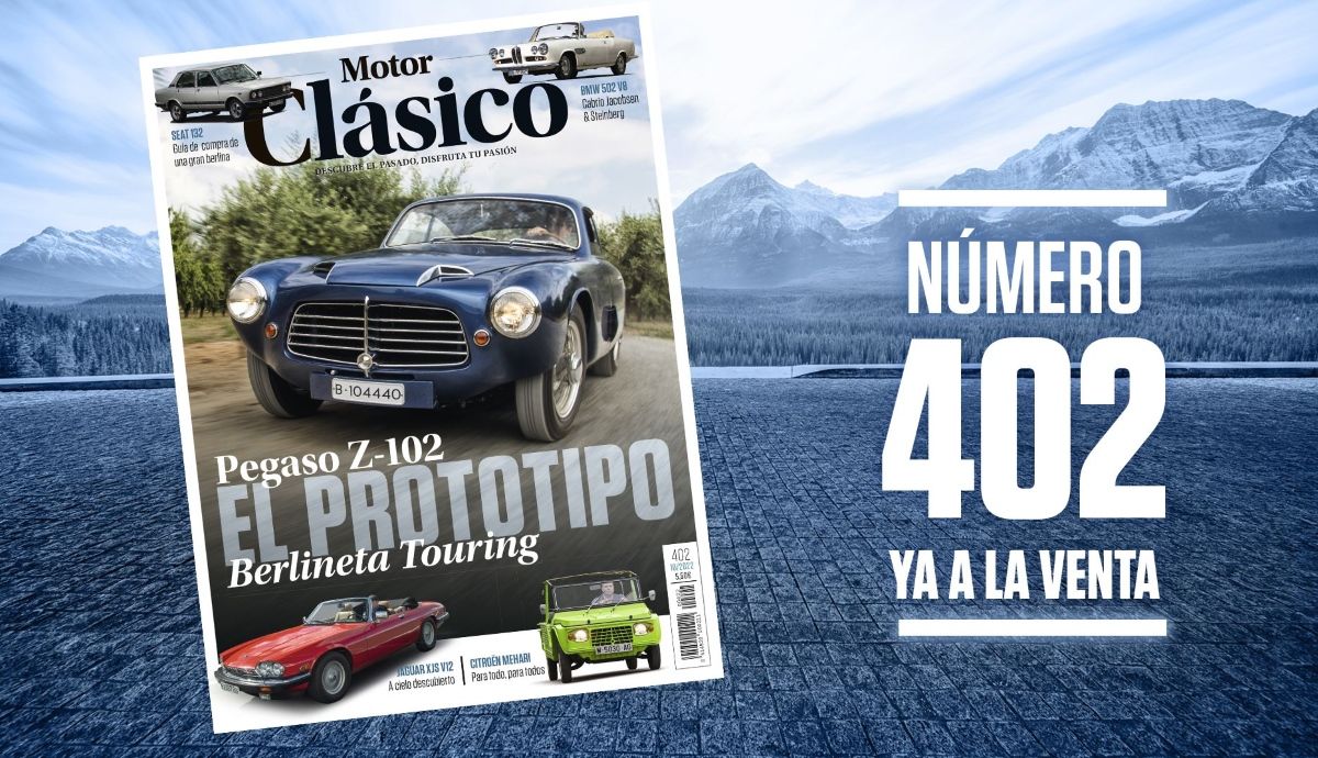 Exclusiva en Motor Clásico 402, ya ala venta, Pegaso Z 102 BT P, el prototipo de Touring