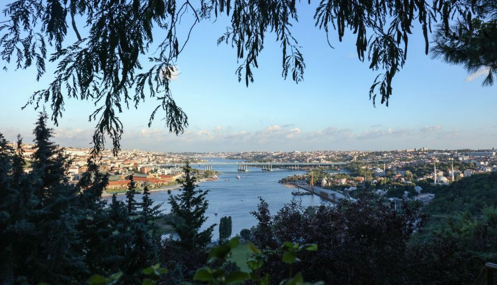 Estambul y el Cuerno de Oro, desde Pierre Loti. Estambul y el Cuerno de Oro, desde Pierre Loti.