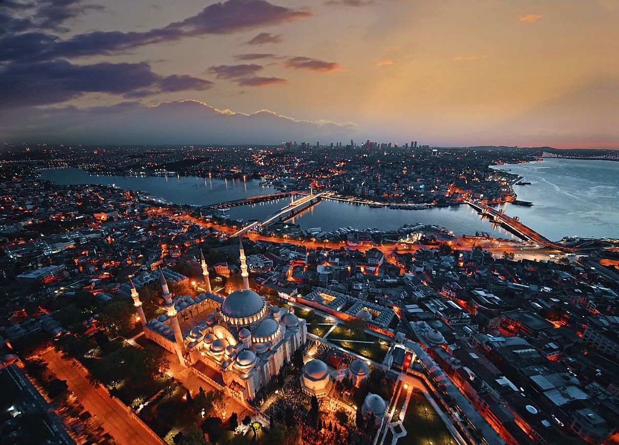 Estambul tiene unas vistas impresionantes.
