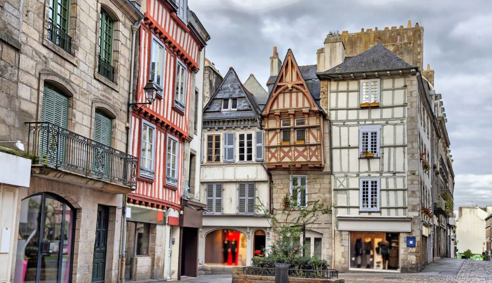 Centro histórico de Quimper. Centro histórico de Quimper.